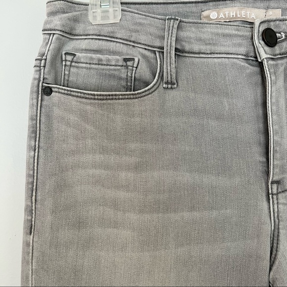 Athleta Sculptek Skinny High Rise Gray Jeans - Picture 6 of 8